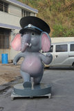 海口度假村大象雕塑